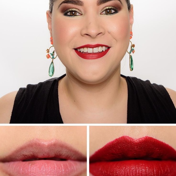 PMG Vendetta 028 Mattetrance Matte Dark Red Lipstick Pat McGrath Labs New - Picture 15 of 15